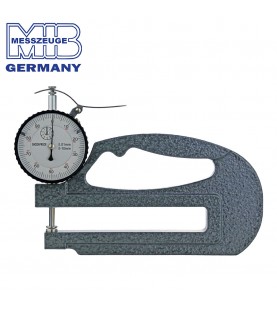 0-10mm Παχύμετρο ελασμάτων σκανδάλης με ρολόι MIB 02027066