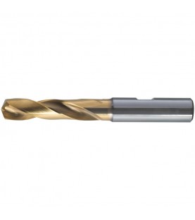 10,5mm Solid carbide high-performance drill 3xD TiNplus
