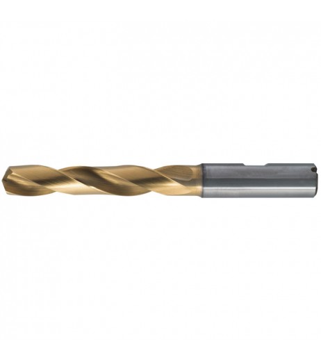10,2mm Solid carbide high-performance drill 5xD TiNplus