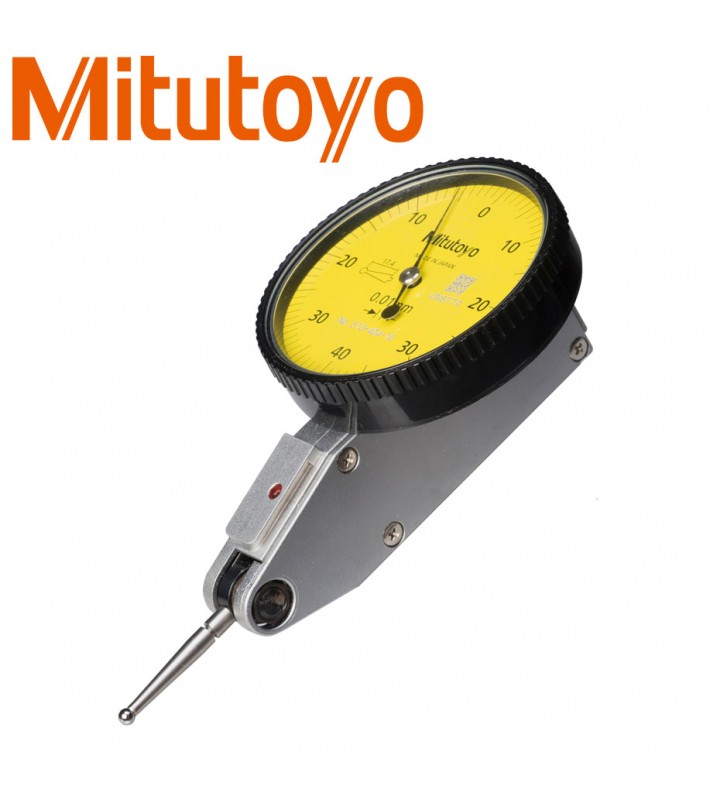 0,8mm Lever dial indicator (0,01mm) scale 0-40-0, external ring 39mm MITUTOYO 513-404-10E