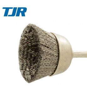 15mm Stainless steel mini brush with 3mm shank