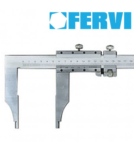 1000mm Παχύμετρο απλό με σιαγόνες 150mm FERVI C020/1000 