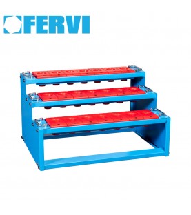 620x453x350mm Ραφιέρα 21 θέσεων για SK40 κώνους FERVI P340A