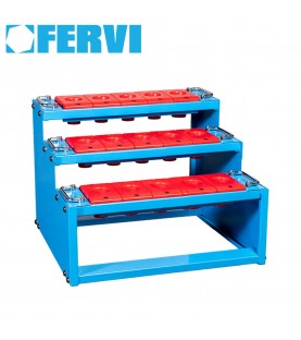 620x453x350mm Ραφιέρα 15 θέσεων για SK50 κώνους FERVI P350A