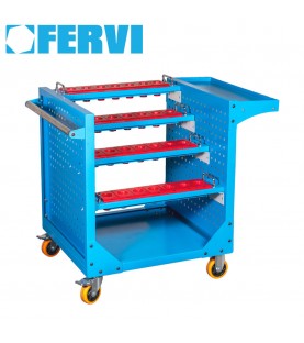 1080x656x830mm Τροχήλατος εργαλειοφορέας για ISO40 FERVI P440A