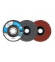 115mm Non woven abrasive discs for surface finishing Coarse FERVI UNCD/F115C