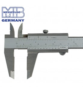 150mm (0,05mm) Παχύμετρο απλό με βιδάκι ΙΝΟΧ MIB 01001002