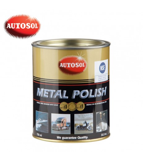 750ml Metal polish γυαλιστική αλοιφή για όλα τα μέταλλα AUTOSOL 01001100