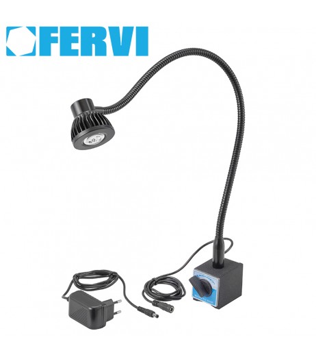 Λάμπα LED με εύκαμπτο σωλήνα και μαγνητική βάση FERVI 0536A