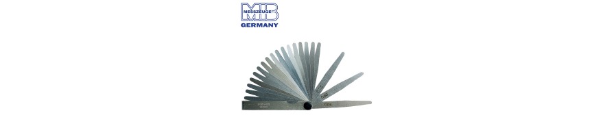 Precision feeler gauges Precision feeler gauges