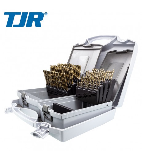 1-10mm ανά 0,1mm βήμα Σετ Τρυπανιών HSS-E Co 5% 92τεμ. TJR 10641092
