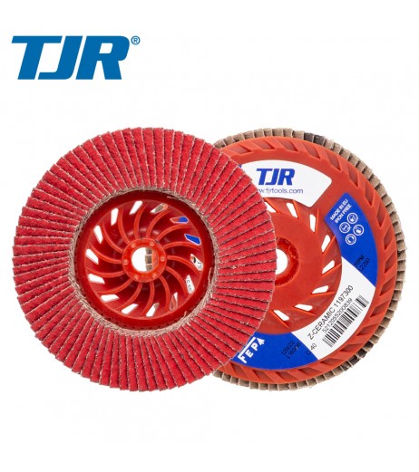 125mm Δίσκος βεντάλια CERAMIC 40 με σπείρωμα Μ14 TJR 1197300