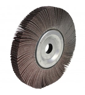 150x25mm Flap wheels of abrasive cloth Hole 25, Grain 150
