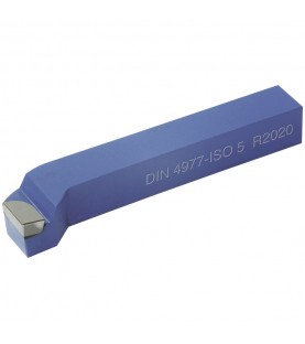 DIN 4977 ISO5 25x25x140mm Μανέλα τόρνου με κολλητό καρβίδιο P25/30 μπλε