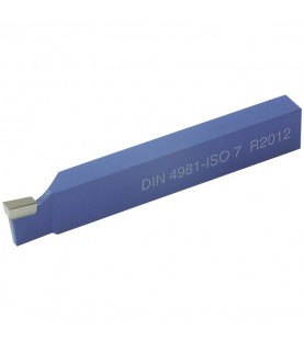 DIN 4981L ISO7 10x16x110mm Μανέλα τόρνου με κολλητό καρβίδιο P25/30 μπλε αριστερή