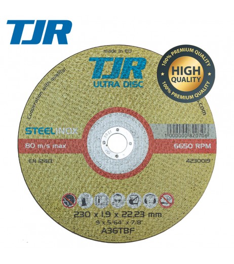 230x1,9x22,2mm Δίσκος κοπής Ultra Inox και μετάλλου TJR 4230019