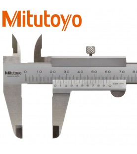 150mm (0,05mm) Παχύμετρο απλό με βιδάκι MITUTOYO 530-101