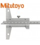 150mm (0,02mm) Depth gauge without hook, with fine adjustment MITUTOYO 527-101