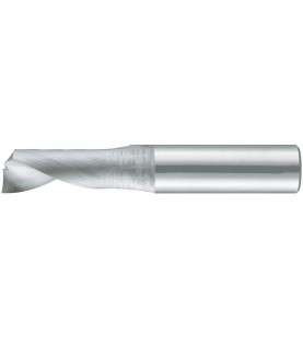 2,5mm Solid carbide 1-flute end mills for aluminium