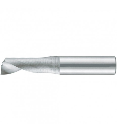 8mm Solid carbide 1-flute end mills long L=80mm for aluminium