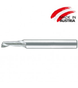 1mm Solid carbide 1-flute mini end mills for aluminium