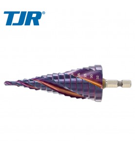 4-32mm Φρέζα κλιμακωτή HSS-E με 1/4" στέλεχος και επικάλυψη AITiSiX TJR 8103500432