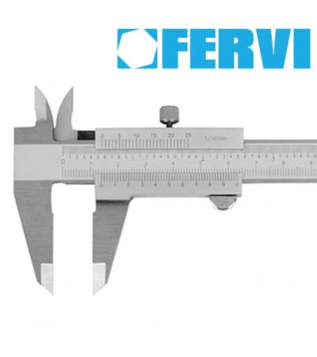200mm Παχύμετρο INOX FERVI C011/200