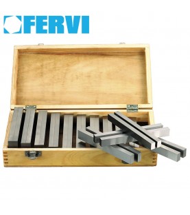 150x10mm Steel parallel couple set 28pcs FERVI P014