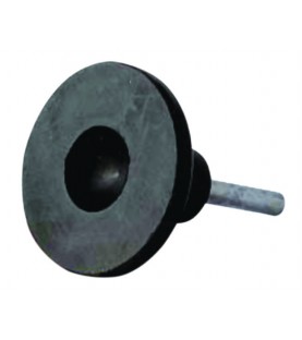 10mm Elastic Rubber holder with 3mm shank